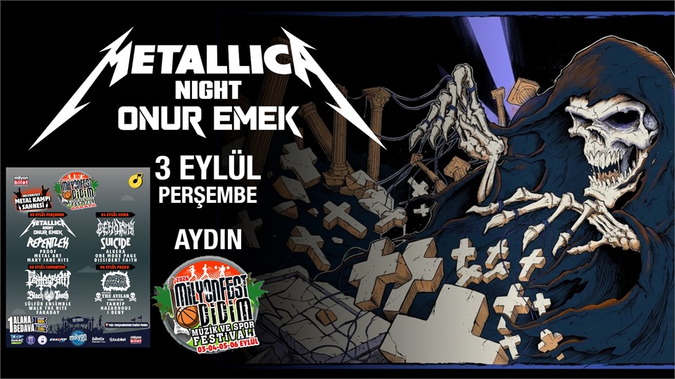 Onur Emek - Metallica Night (Milyonfest / Didim)
