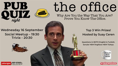 Pub Quiz on The Office: Questions in English and Turkish