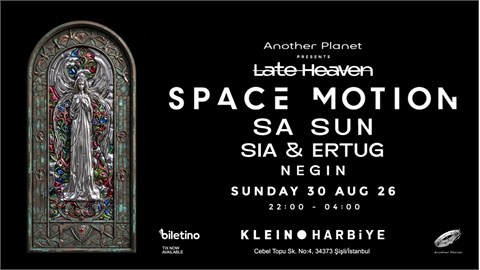 SPACE MOTION + SA SUN at Klein Harbiye