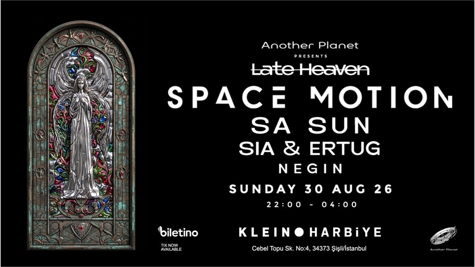 SPACE MOTION + SA SUN at Klein Harbiye