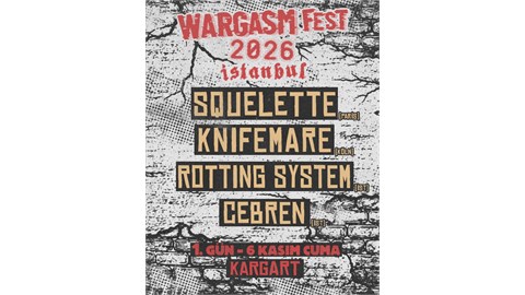 Wargasm Fest 2026 # 1. Gün / DAY ONE