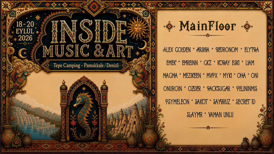 INSIDE MUSIC & ART // Anatolian Psyhcedelic Gathering Chapter#05 // Tepe Camping - Pamukkale