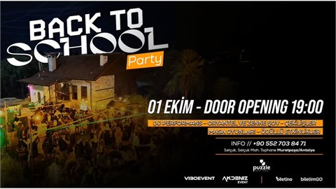 Back to School Party