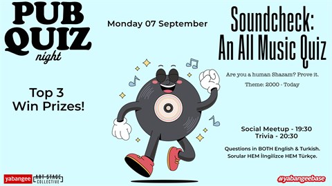 Soundcheck - An All Music Quiz: Questions in English & Turkish