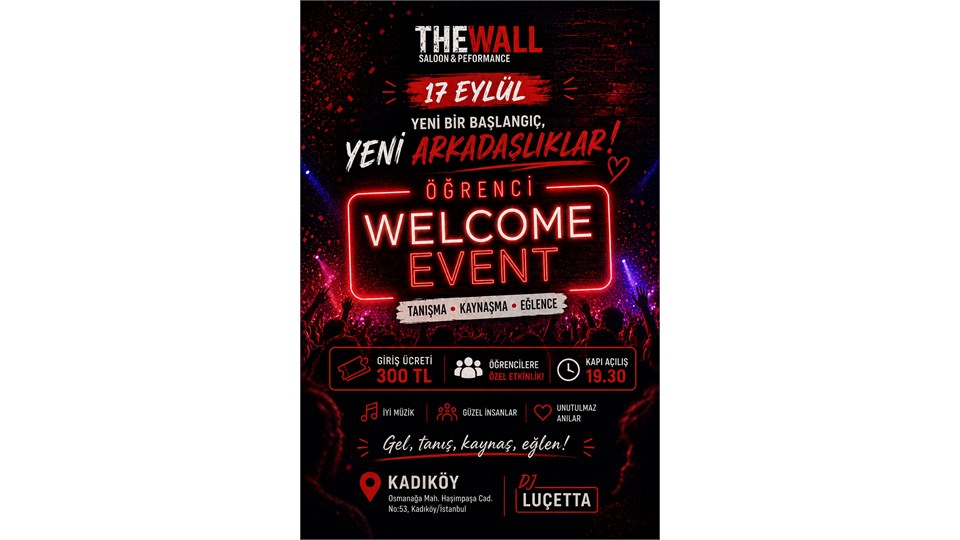 WELCOME EVENT THE WALL