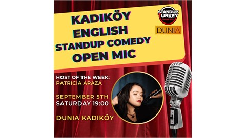 Kadıköy English Stand-up Comedy Open Mic