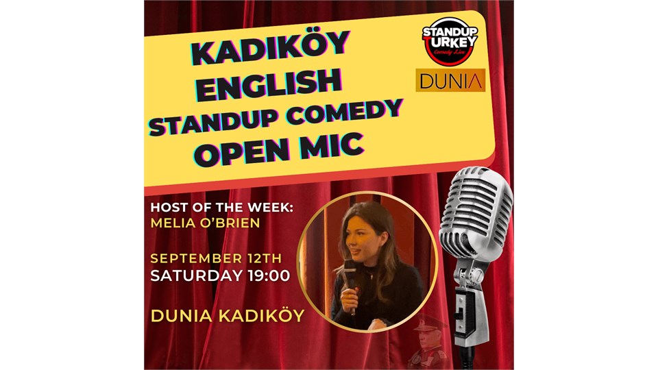 Kadıköy English Stand-up Comedy Open Mic