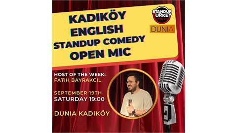 Kadıköy English Stand-up Comedy Open Mic