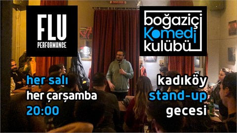 Kadıköy Stand-up Gecesi - Boğaziçi Komedi Kulübü