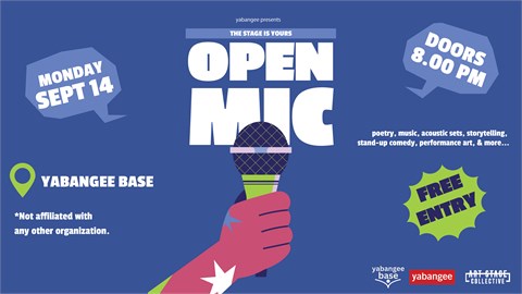 Open Mic Night: The Stage is Yours