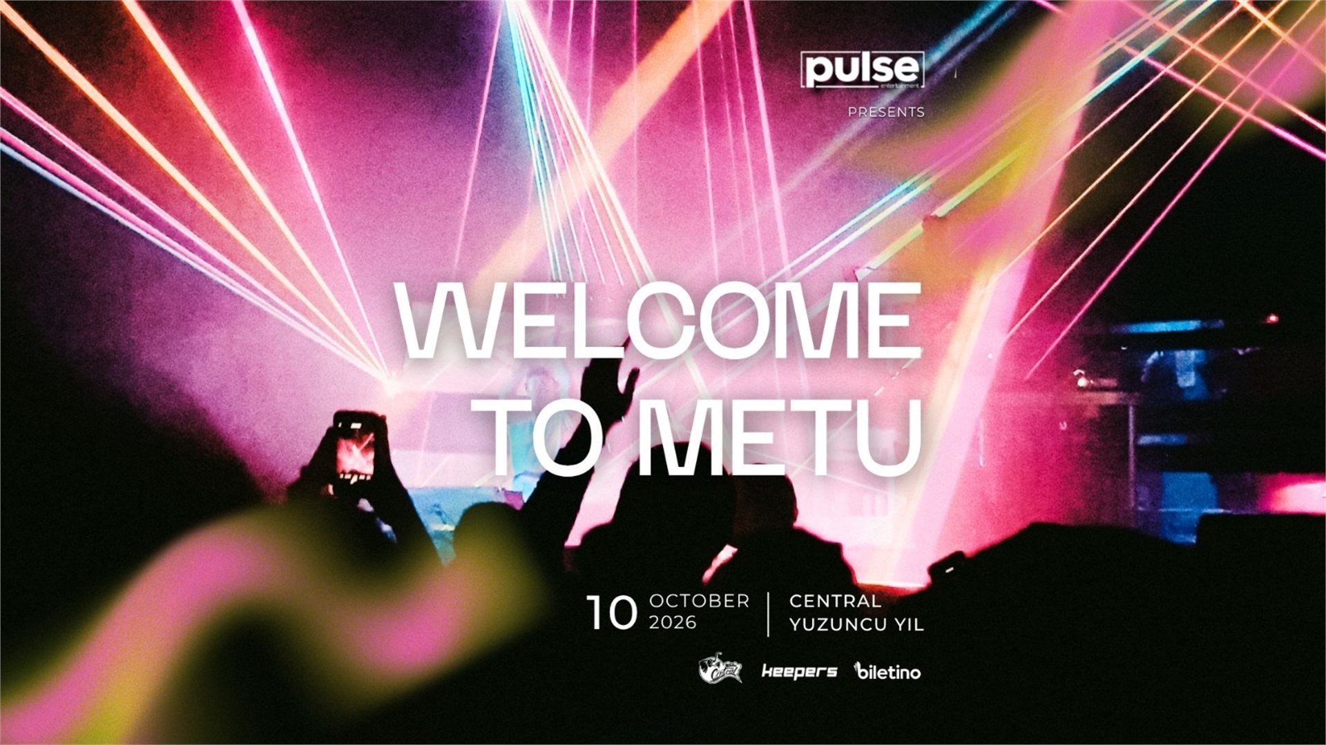 Pulse Entertainment Sunar: ODTÜ'ye Hoş Geldin Partisi etkinlik afişi