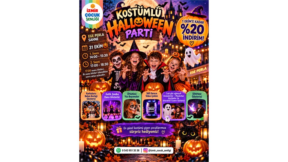 KOSTÜMLÜ HALLOWEEN SHOW 