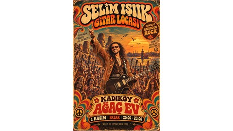 Selim Işık Gitar Locası Kadıköy Ağaç Ev