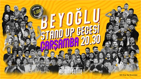 Stand up Beyoğlu Taksim Açık Mikrofon Çarşamba 20:30