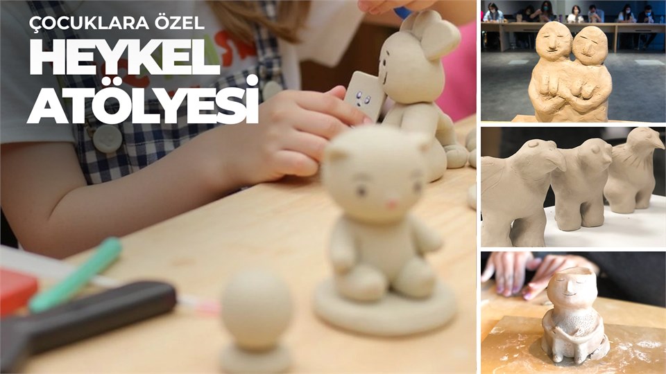Çocuklara Özel Heykel Atölyesi