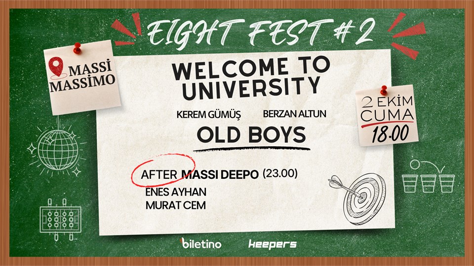 EIGHT FEST #2 WELCOME TO UNIVERSTY 