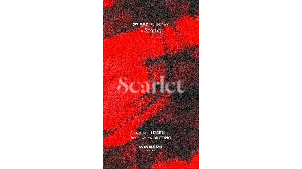 Sunday Party At SCARLET