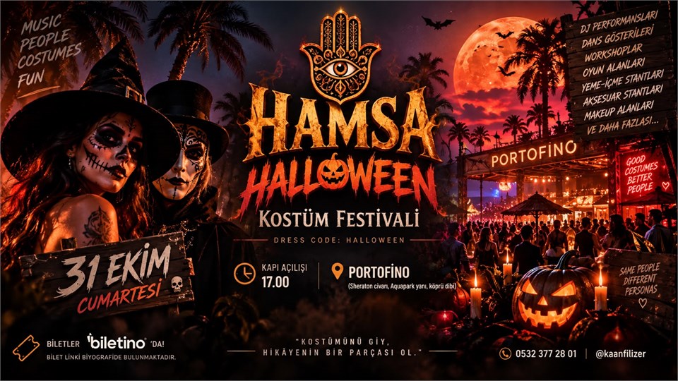 Adana Hamsa Halloween - Kostüm Festivali