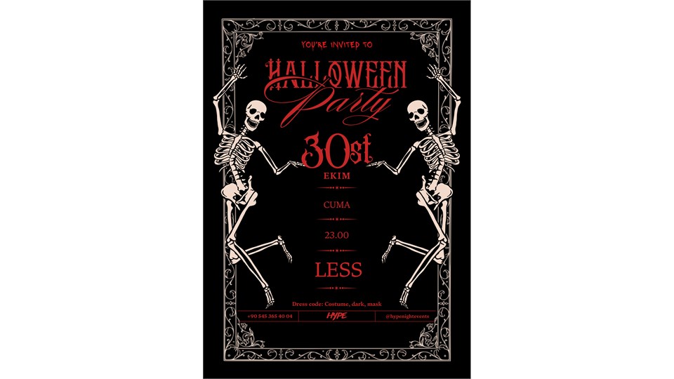 HALLOWEEN PARTY | LESS KURUCESME