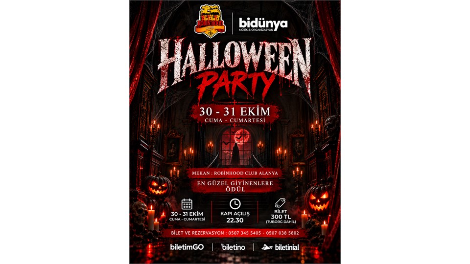 Halloween Party ( Alanya - Robinhood )