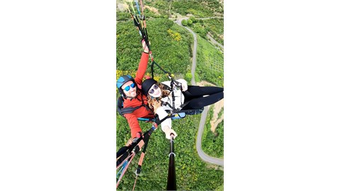 Uçmakdere Yamaç Paraşütü | Tandem Uçuş – Uçuş Modu TR