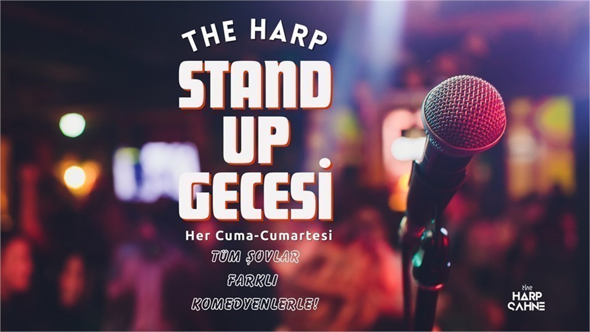 Stand Up-The Harp Kadıköy etkinlik afişi