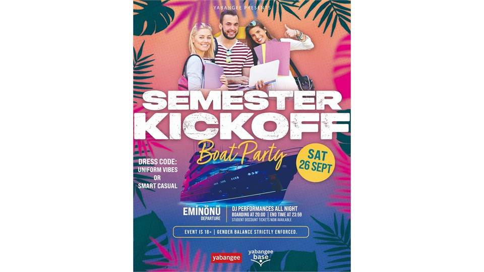 Semester Kickoff Boat Party