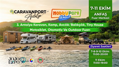 3. CARAVANPORT ANTALYA & HOBBYPORT AKDENİZ FUARI
