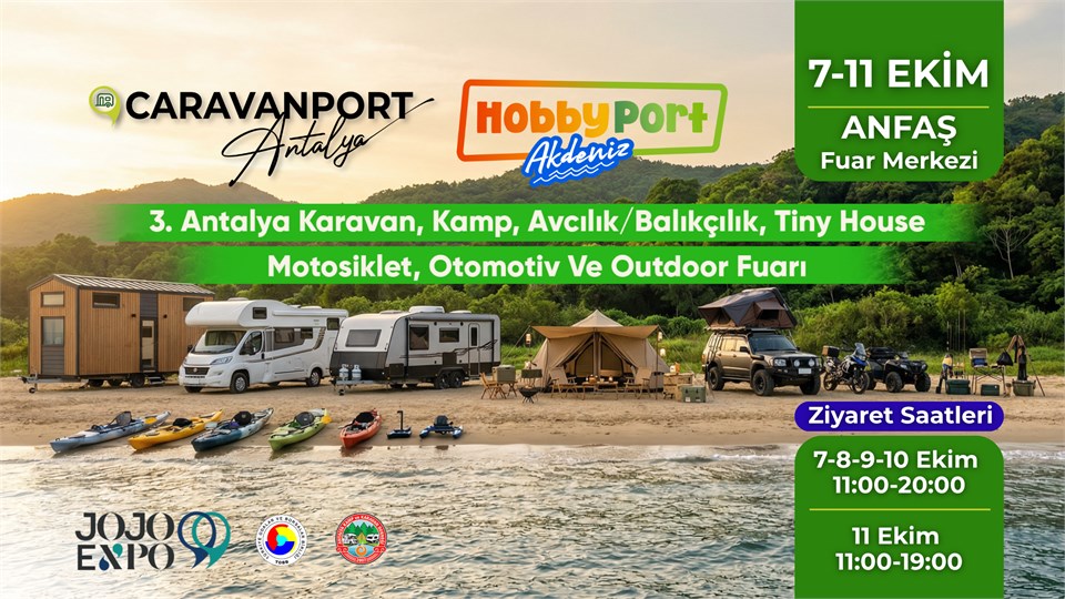3. CARAVANPORT ANTALYA & HOBBYPORT AKDENİZ FUARI