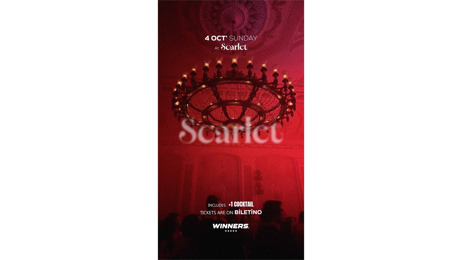 Sunday Party At SCARLET etkinlik afişi