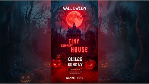 Halloween - Tiny Drinkery House
