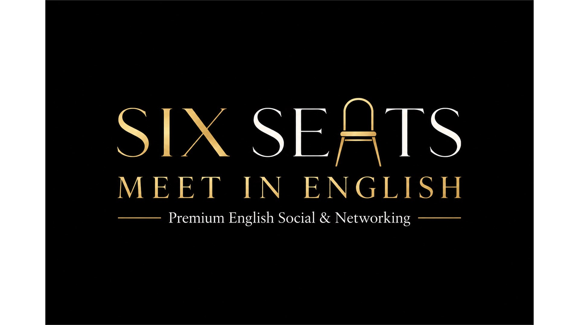 Premium English Social & Networking etkinlik afişi