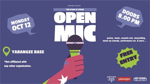 Open Mic Night: The Stage is Yours