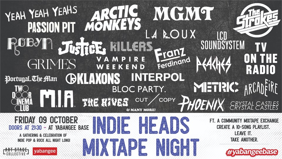 Indie Heads Mixtape Night