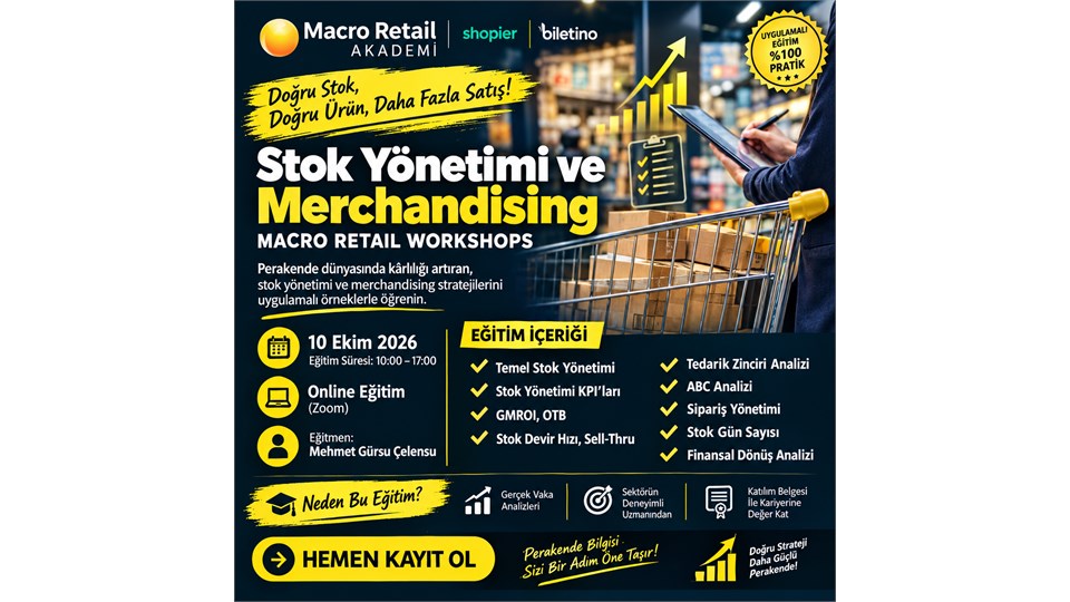 Temel Stok Yönetimi ve Merchandising Online Eğitimi