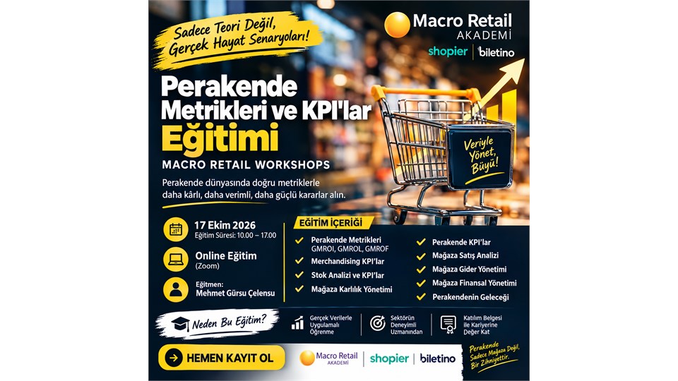 Perakende Metrikleri ve KPI'lar Eğitimi