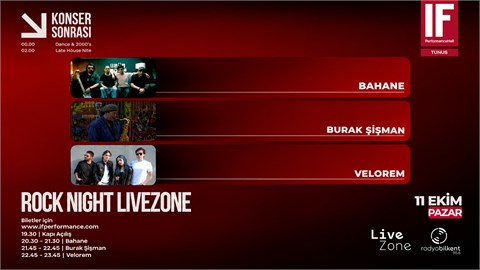 ROCK NIGHT LIVEZONE (IF Performance Tunus)
