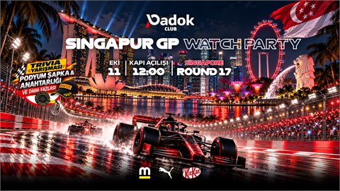 SINGAPUR GRAND PRIX WATCH PARTY
