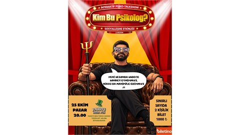 Kim Bu Psikolog? / İnteraktif Psiko-talkshow 25 Ekim