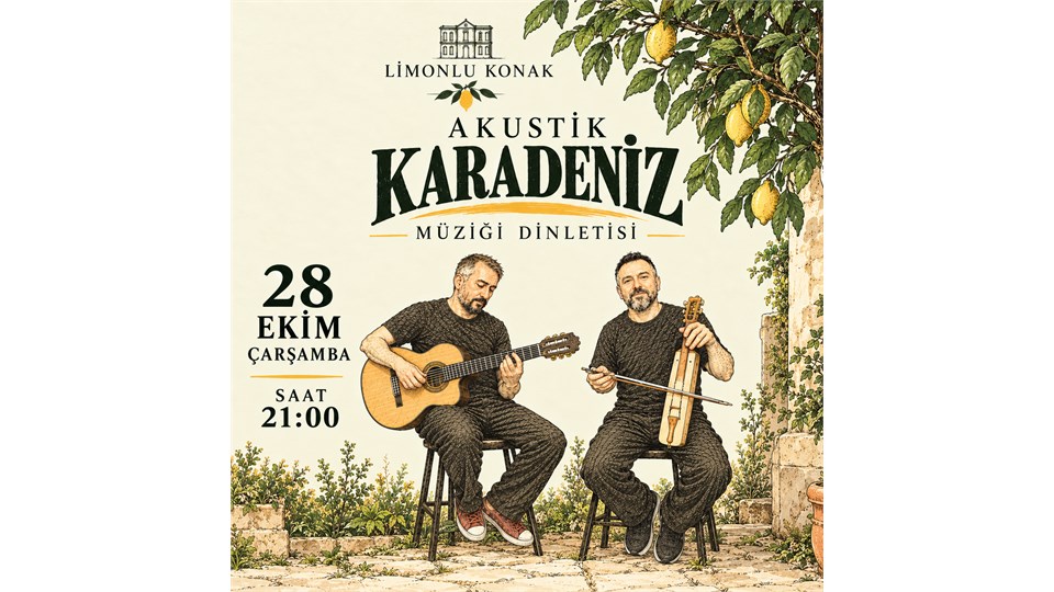 Akustik Karadeniz Müziği Dinletisi