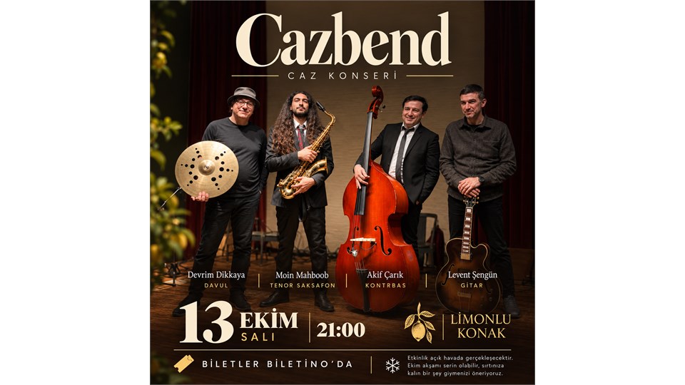 Cazbend Limonlu Konak Caz Gecesi