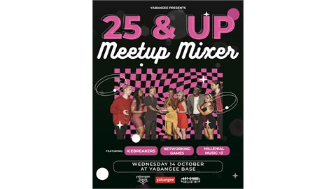 25 Years Old & Up Meetup Mixer