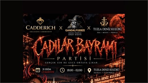 Hallowen kostüm partisi
