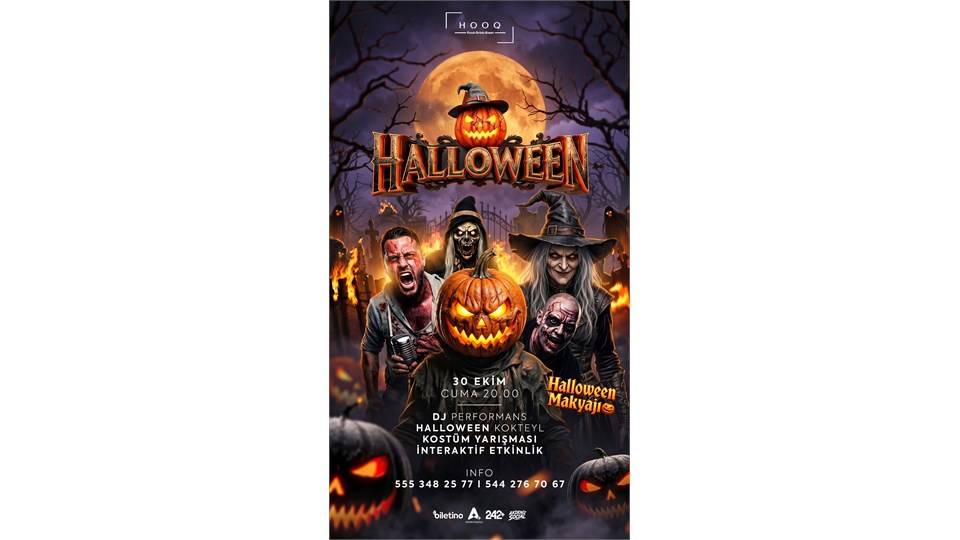 Antalya Halloween Party 2026