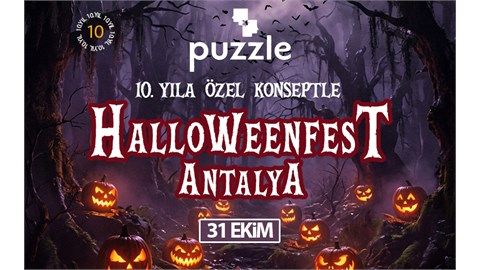 HalloweenFest Antalya 10.Yıl - Puzzle Kaleiçi