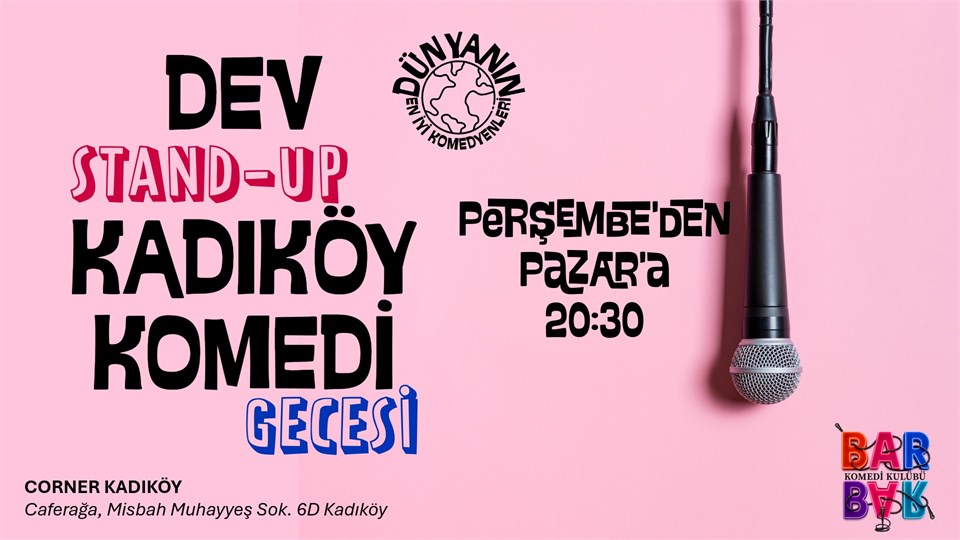 Stand up Kadıköy Komedi Gecesi