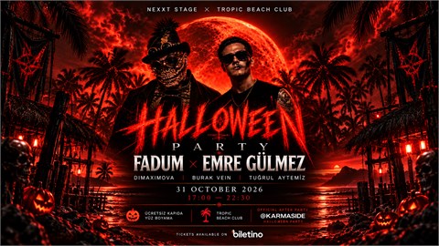 NEXXT STAGE x TROPIC BEACH CLUB | HALLOWEEN PARTY
