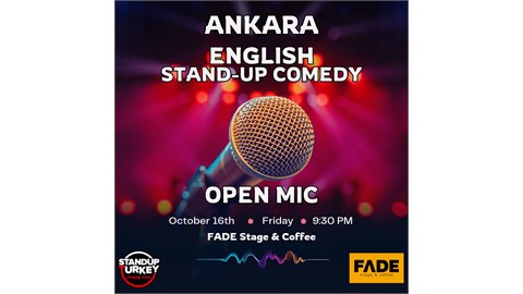 Ankara English Stand-up Comedy Open Mic