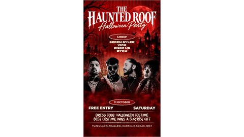Halloween Party - THE HAUNTED ROOF