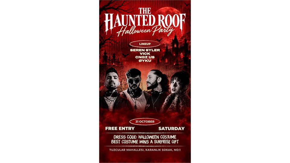 Halloween Party - THE HAUNTED ROOF
